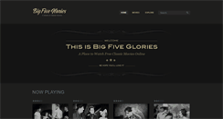 Desktop Screenshot of bigfiveglories.com